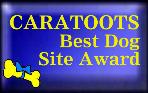 Caratoots Best Dog Site Award